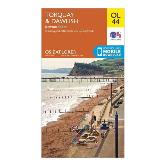 Explorer OL44 Torquay & Dawlish Map With Digital Version