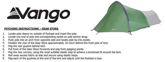 Gear Store Tent Add-On