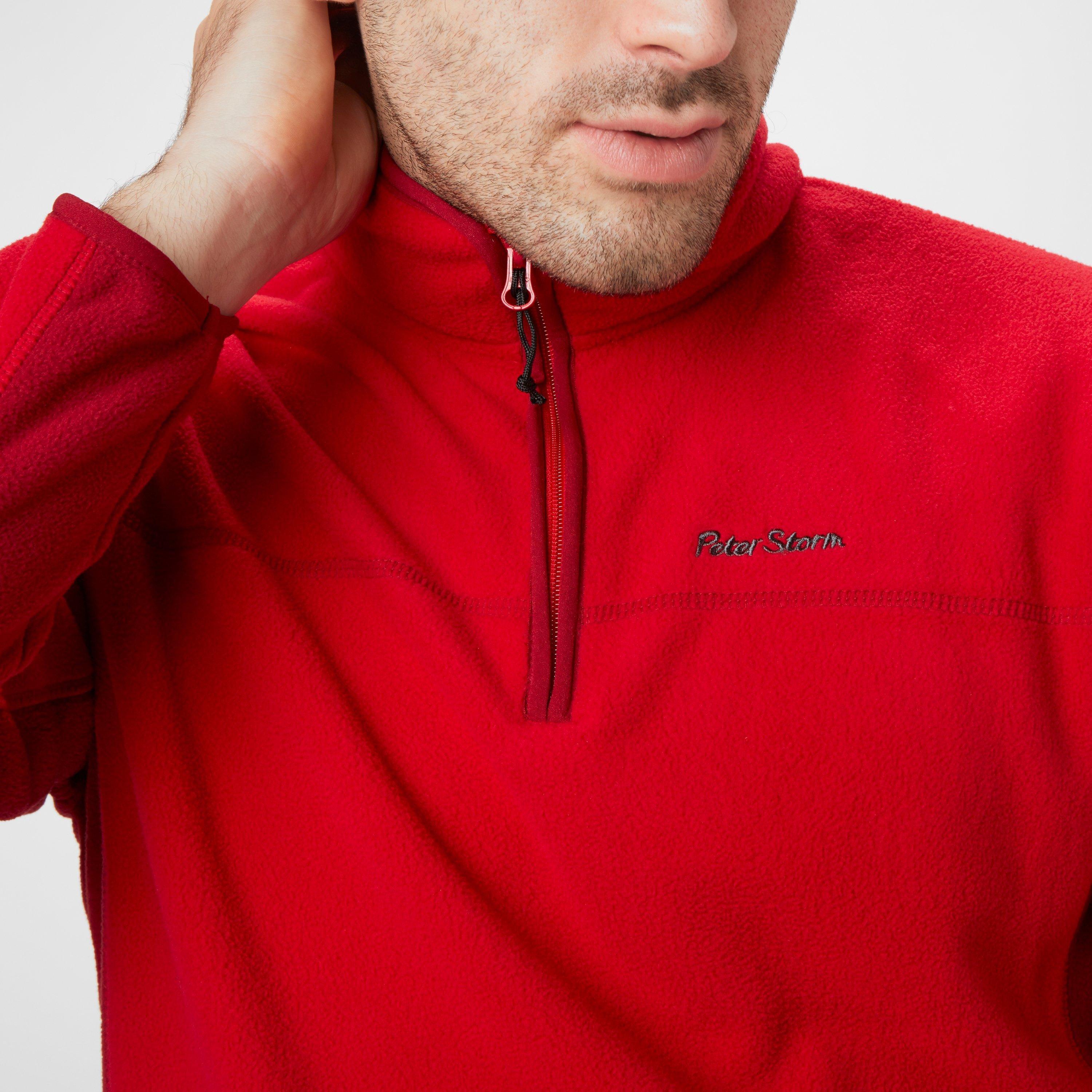 Men's Panel Half Zip Fleece