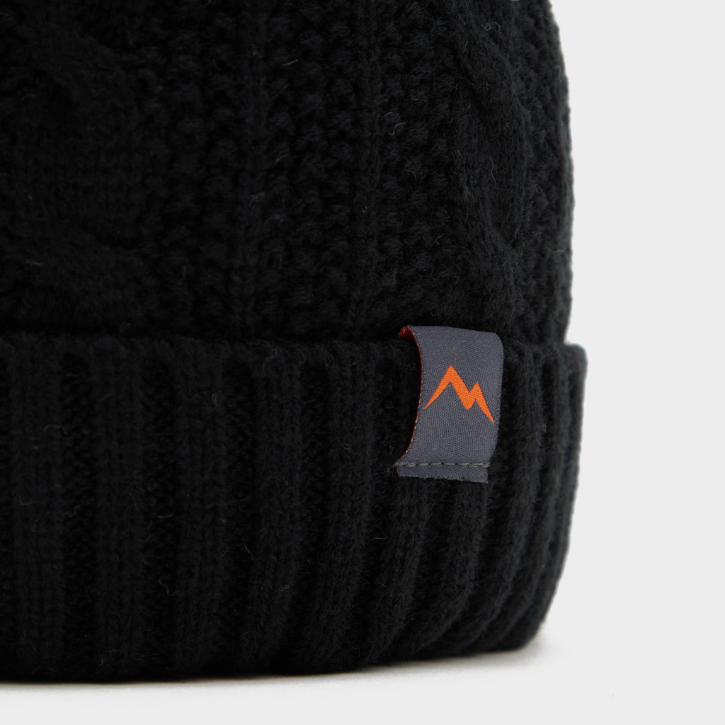 Men's Leon Waterproof Knitted Bobble Hat