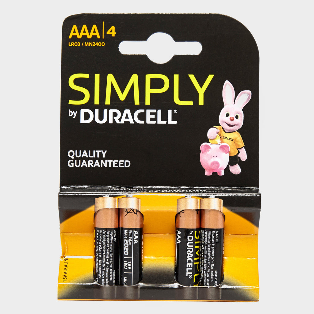 Simply AAA Batteries - 4 pack