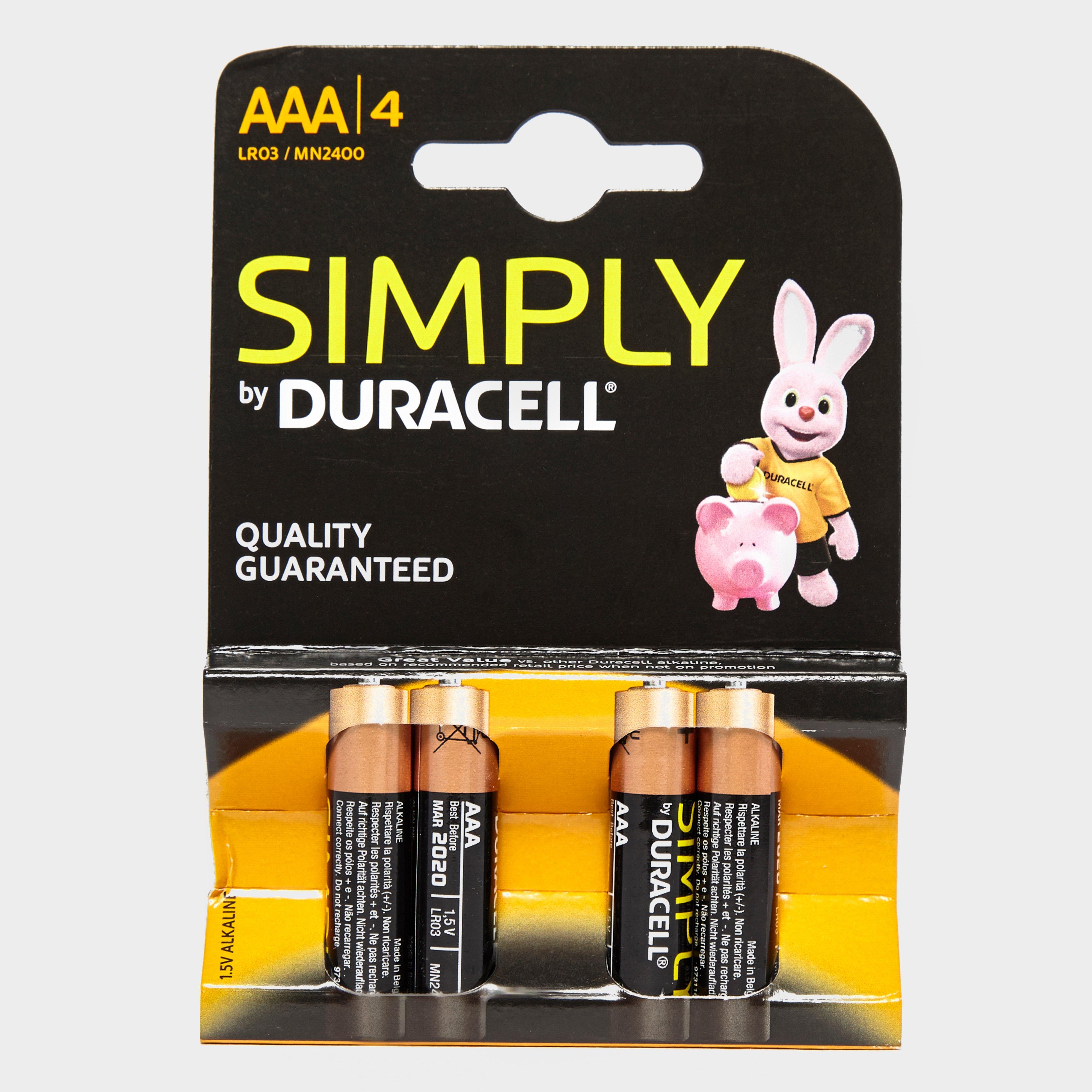 Simply AAA Batteries - 4 pack