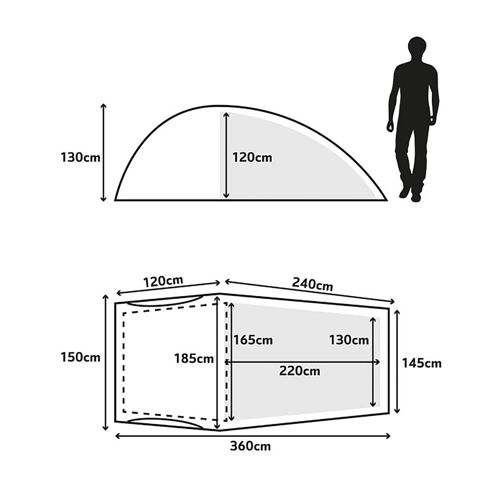 Cairngorm 3 Man Tent