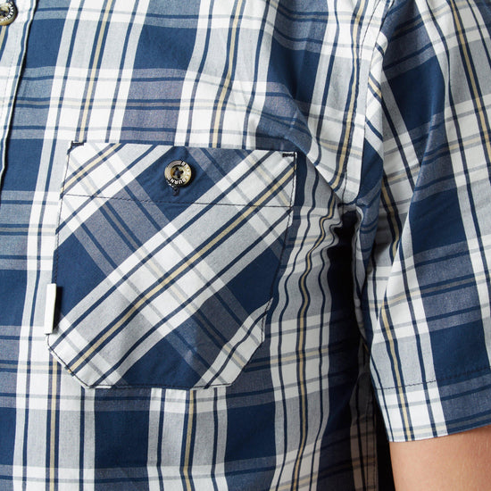 Men’s Check Short Sleeve Shirt