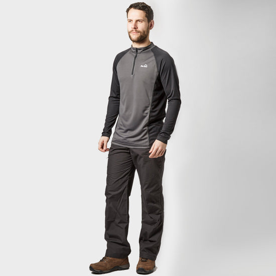 Men’s Long Sleeve Zip Tech Tee