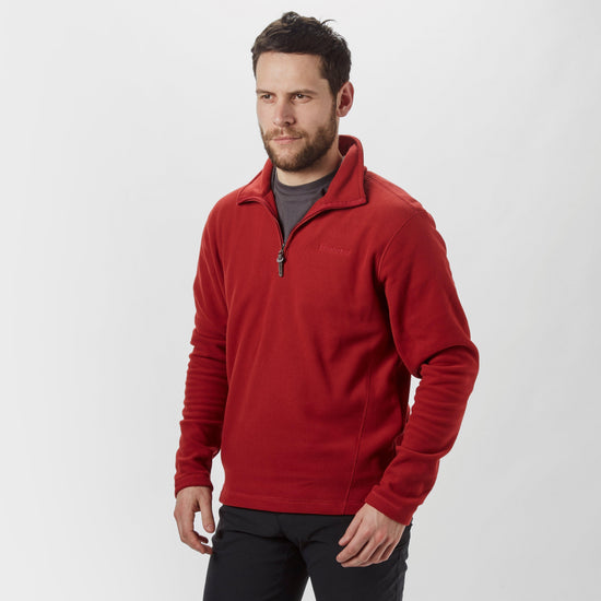 Men's Bleaberry Half Zip Fleece