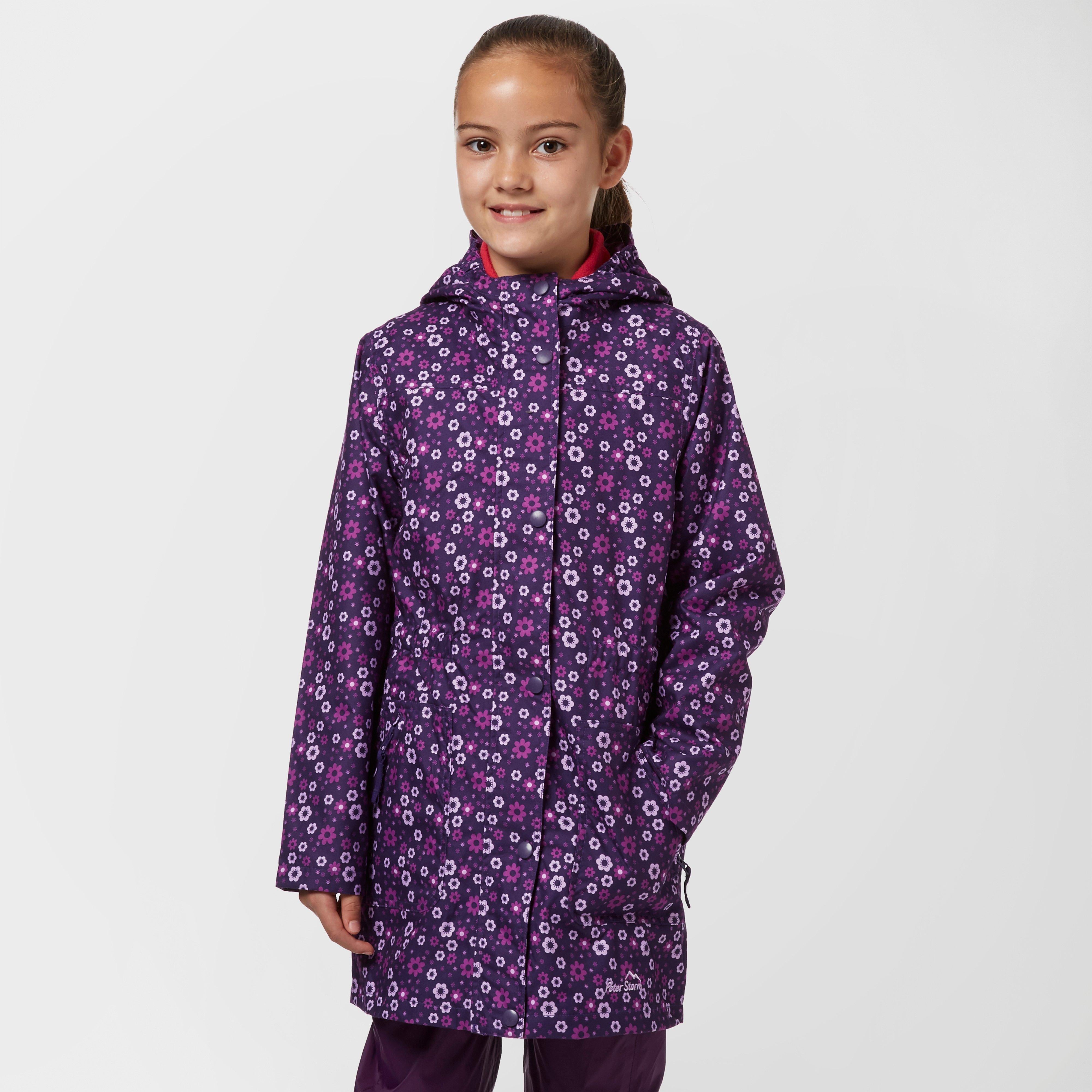 Kids' Waterproof Patterned Jacket