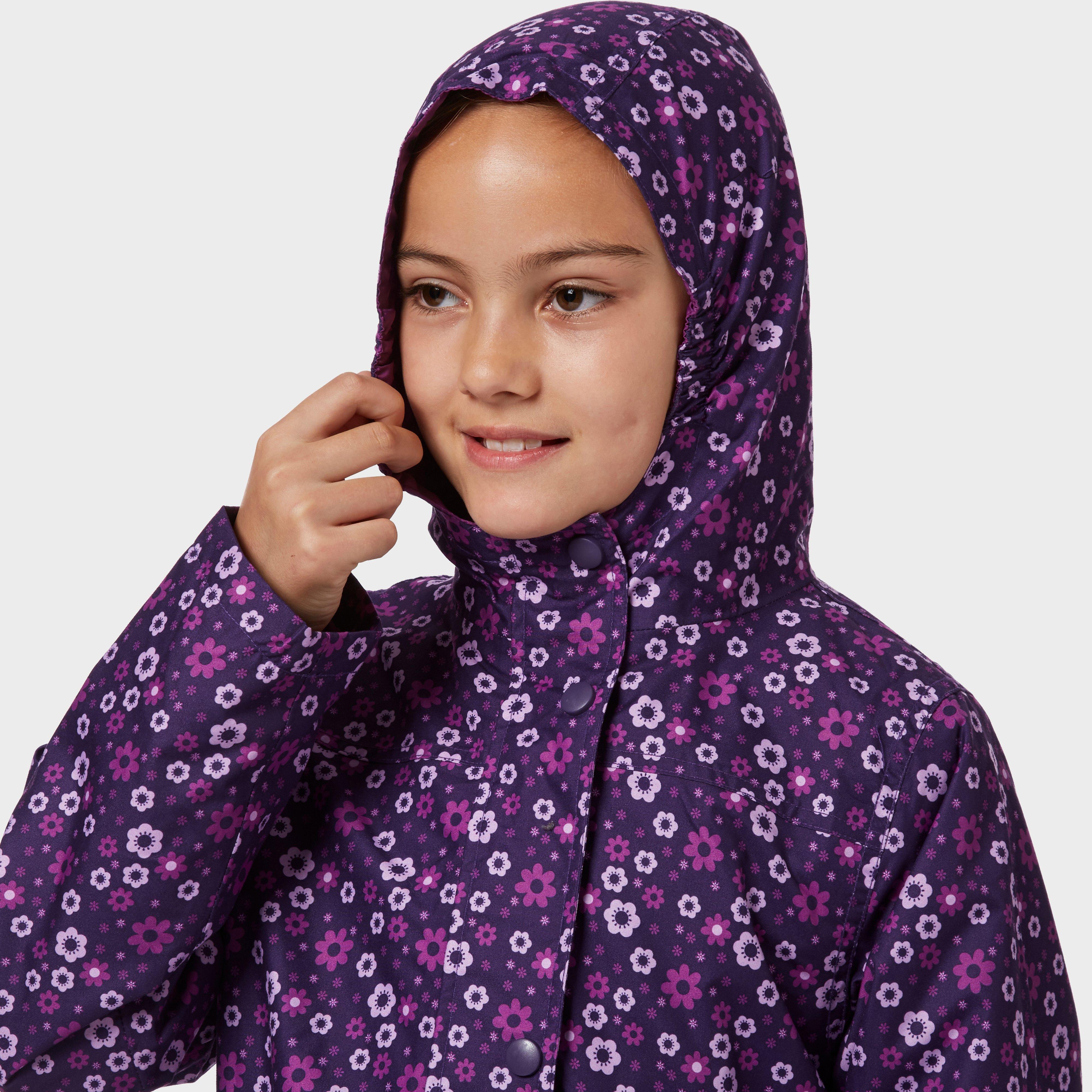 Kids' Waterproof Patterned Jacket