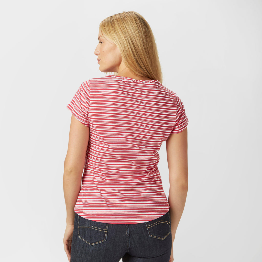 Women’s Striped Floral Tee