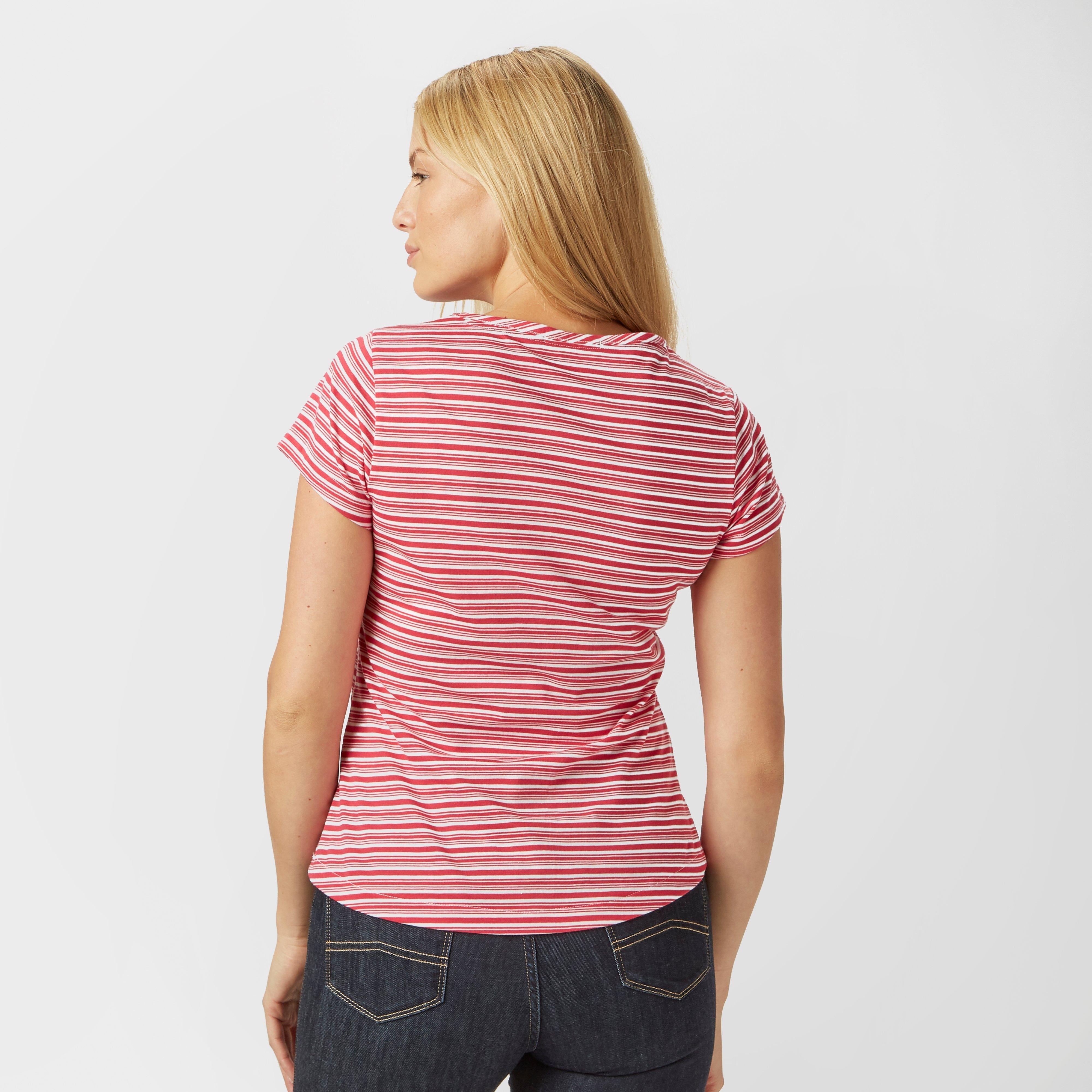Women’s Striped Floral Tee
