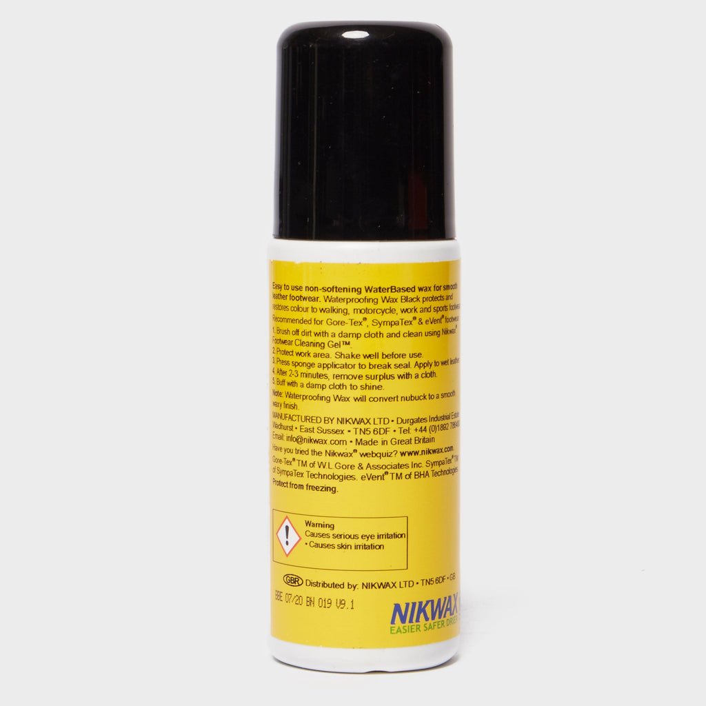 Nikwax Waterproofing Wax For Leather Liquid - Black 125ml