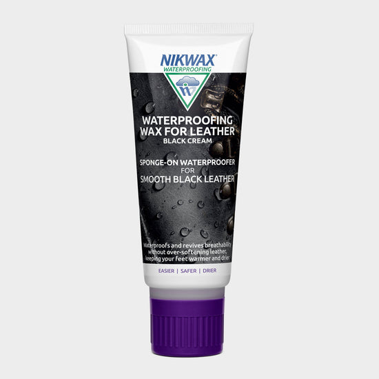 Waterproofing Wax For Leather Cream - Black 100m