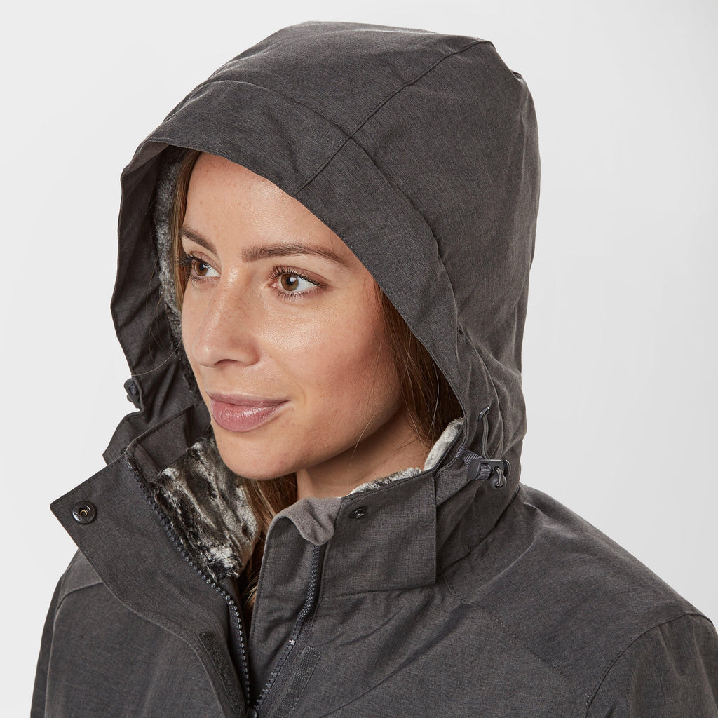 Women's Husky Fur Lined Insulated Jacket