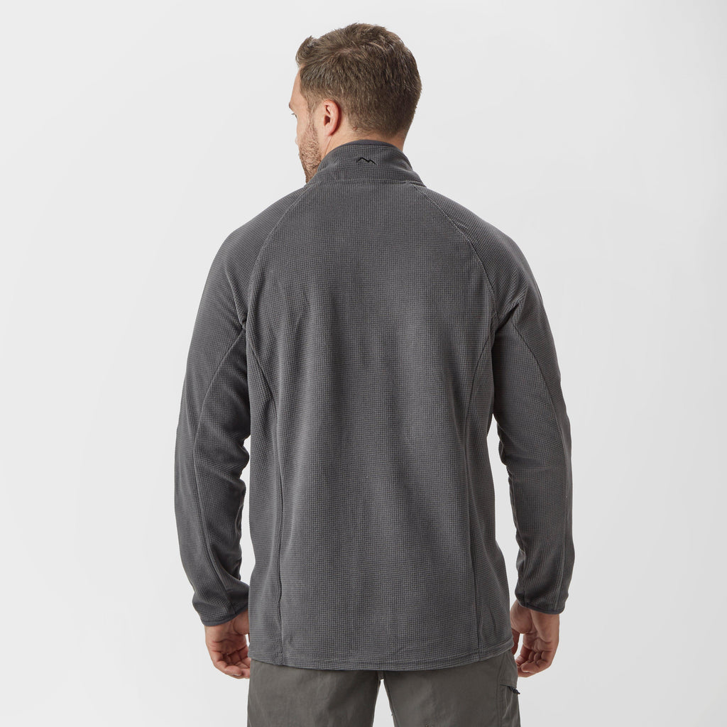 Men's Grid Half Zip Fleece