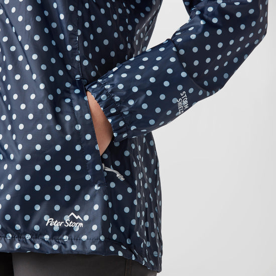 Women’s Patterned Packable Jacket