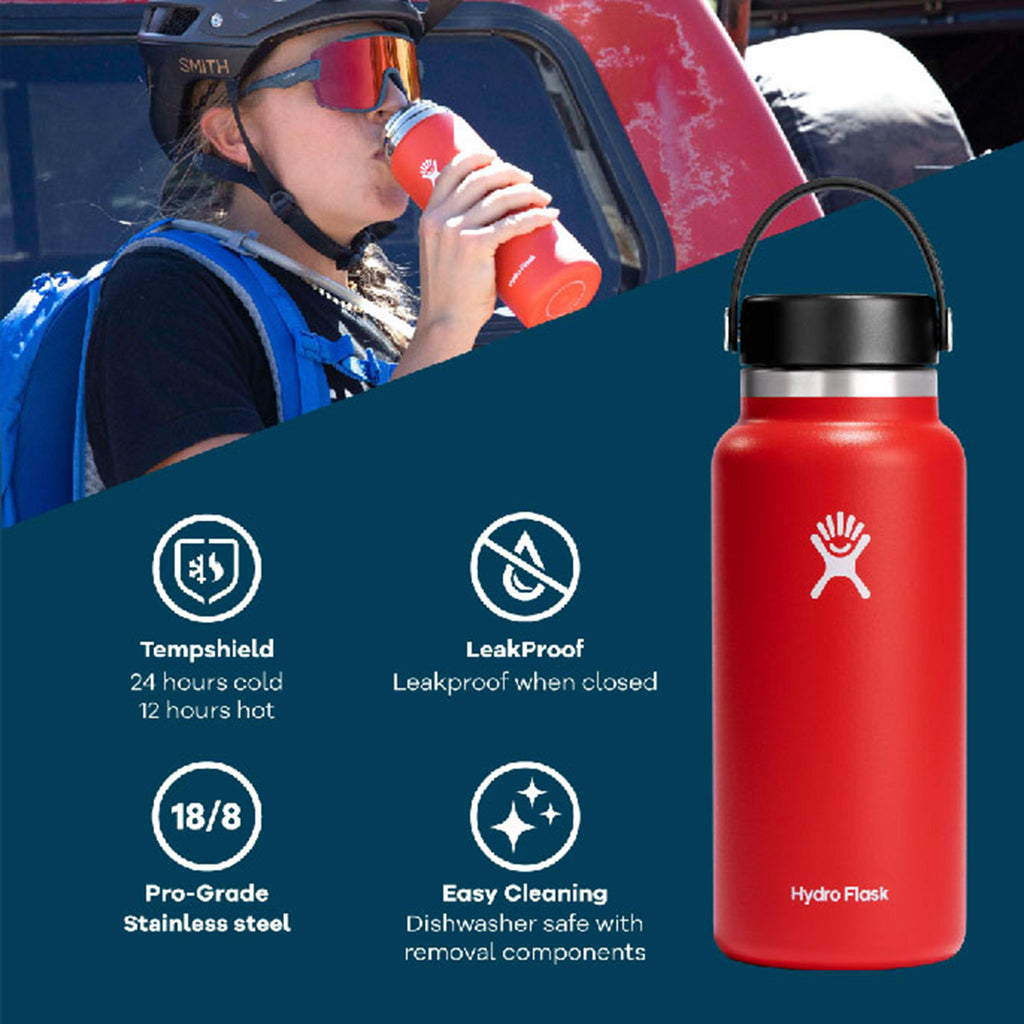 32oz Wide Mouth Water Bottle