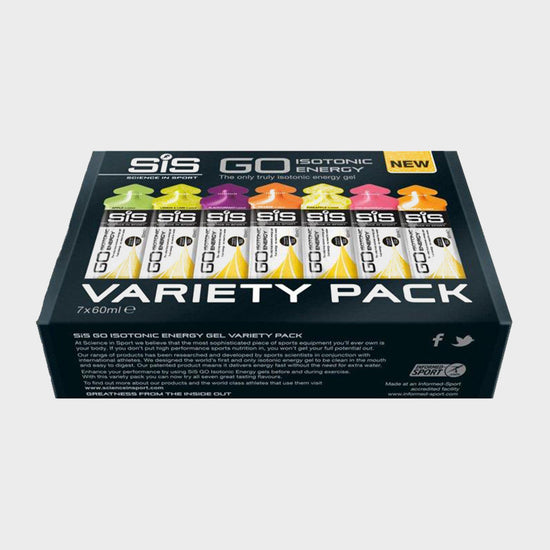 GO Isotonic Gel 7x60ml Variety Pack