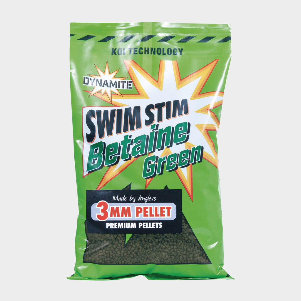Swim Stim Betaine Green Sinking Carp Pellets, 3mm