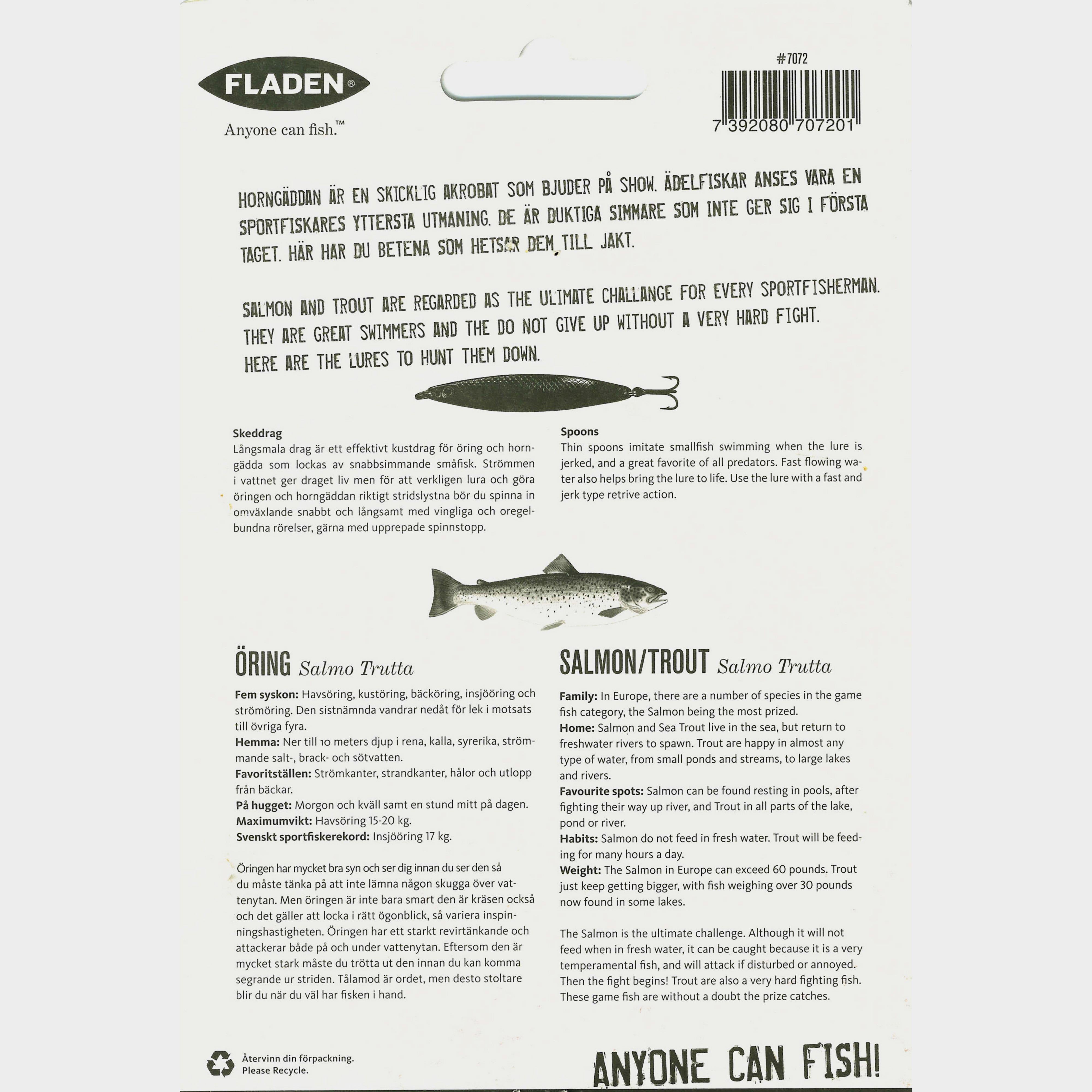 Lake and Coast Lures, 5 pack
