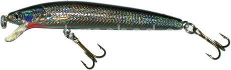 Minnow Black-Silver, 9cm