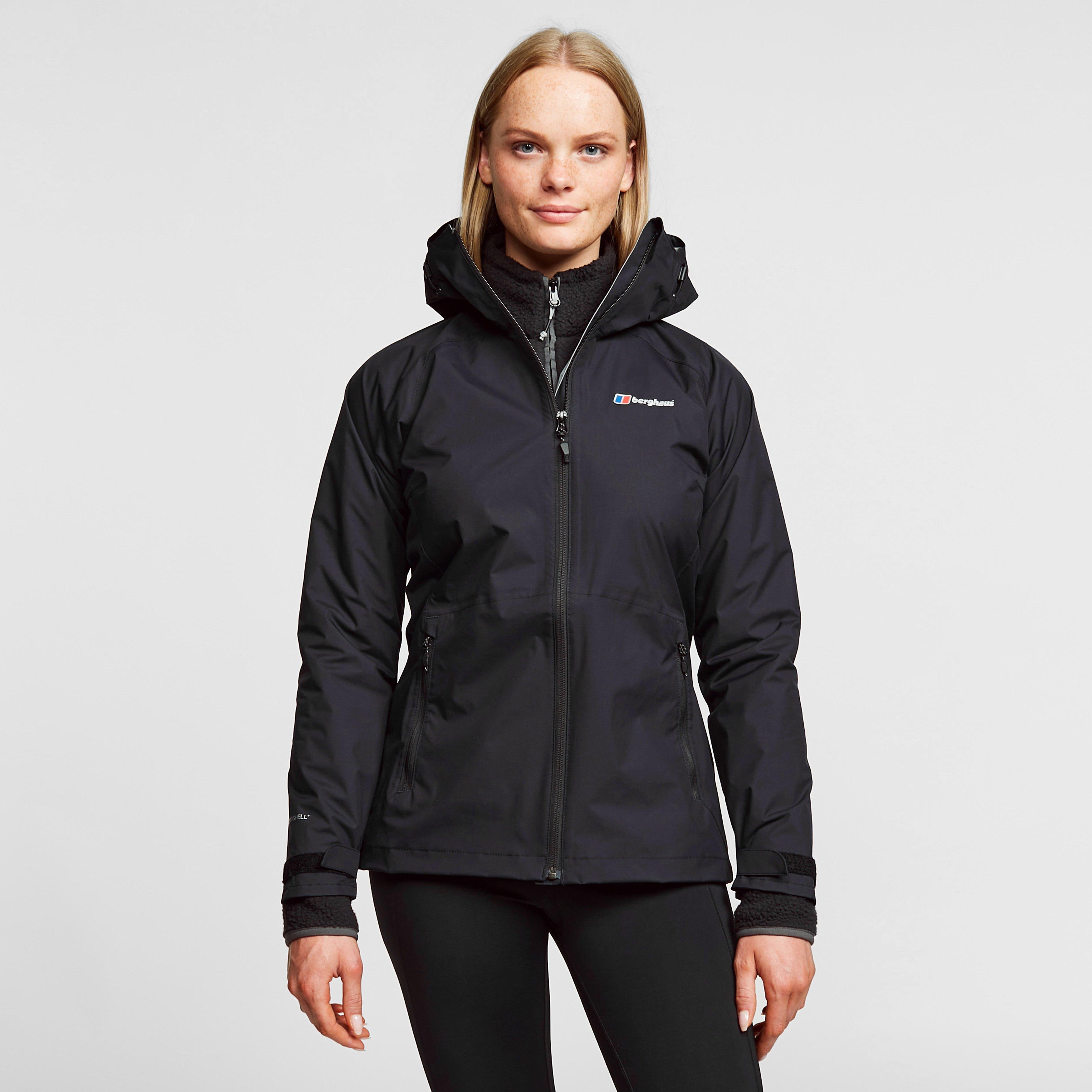 【美品】On Weather Jacket レディースXS ブラック/ペブル Black Berghaus Women's Stormcloud Waterproof Jacket – Millets