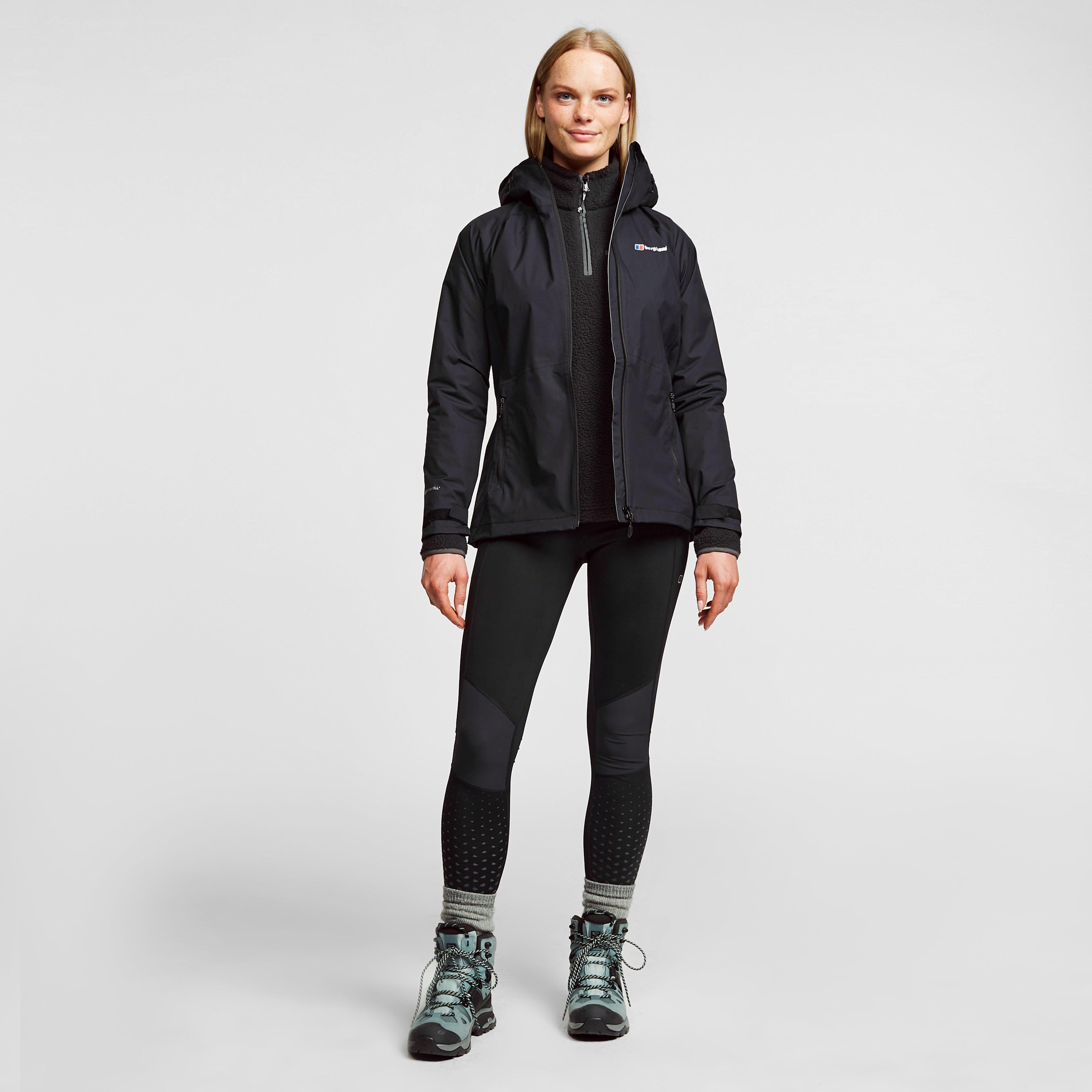 Black Berghaus Women's Stormcloud Waterproof Jacket – Millets