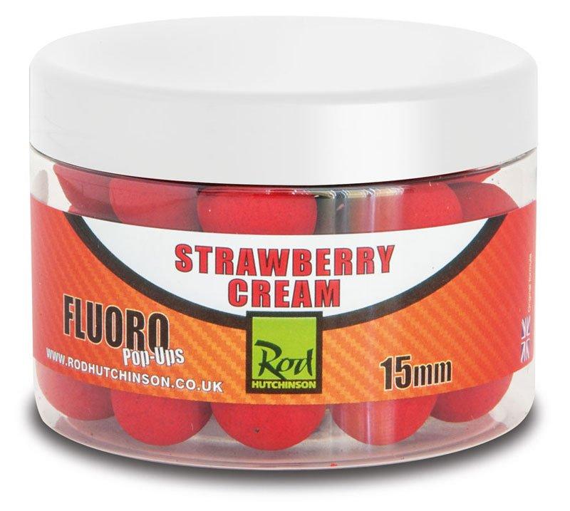 Fluoro Pop Ups 15mm, Strawberry Cream