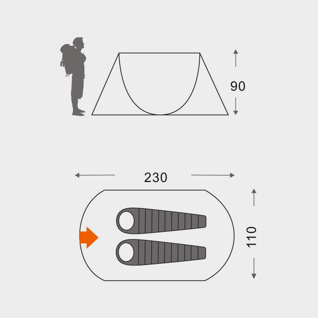 Pitch and Go Pop-Up Tent