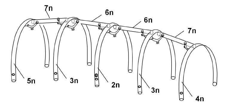 Replacement Air Beam (2n) for Nimbus 8 Tent
