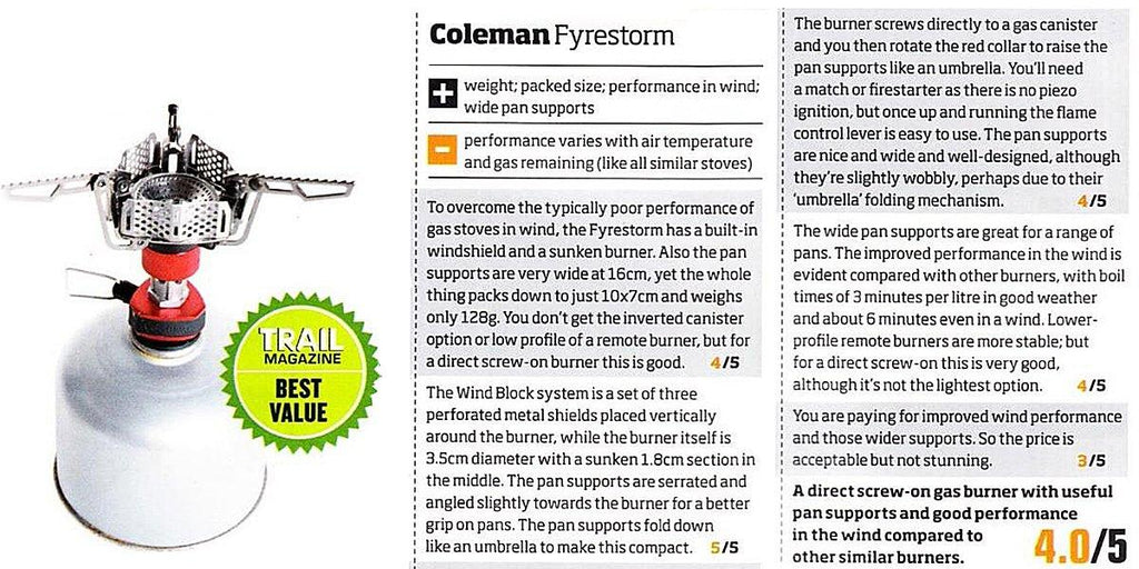 Fyrestorm Stove