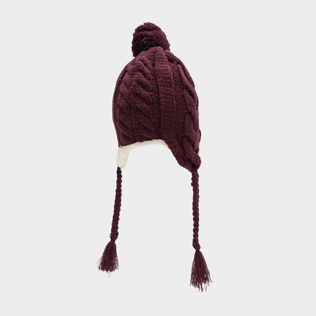 Womens Fur Lined Inca Hat