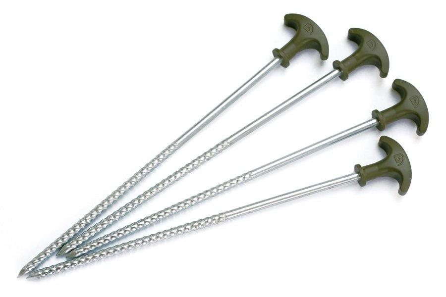 Trakker 12in Bivvy Pegs 4set
