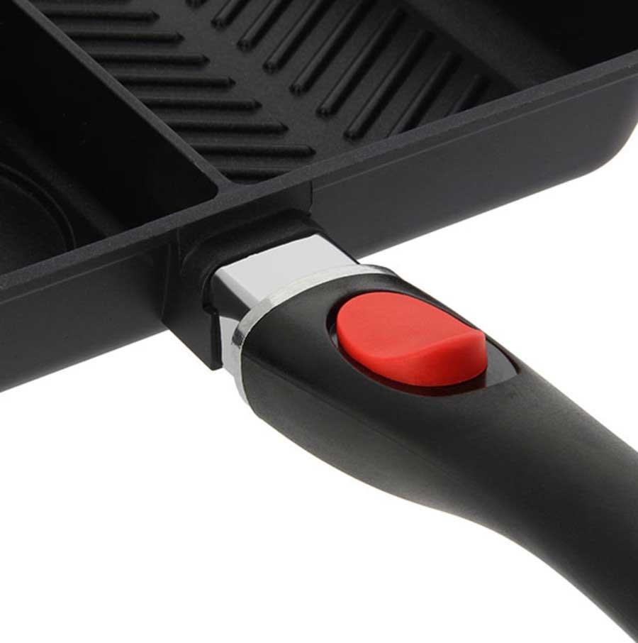 3 Way Outdoor Frying Pan (with Removable Handle)
