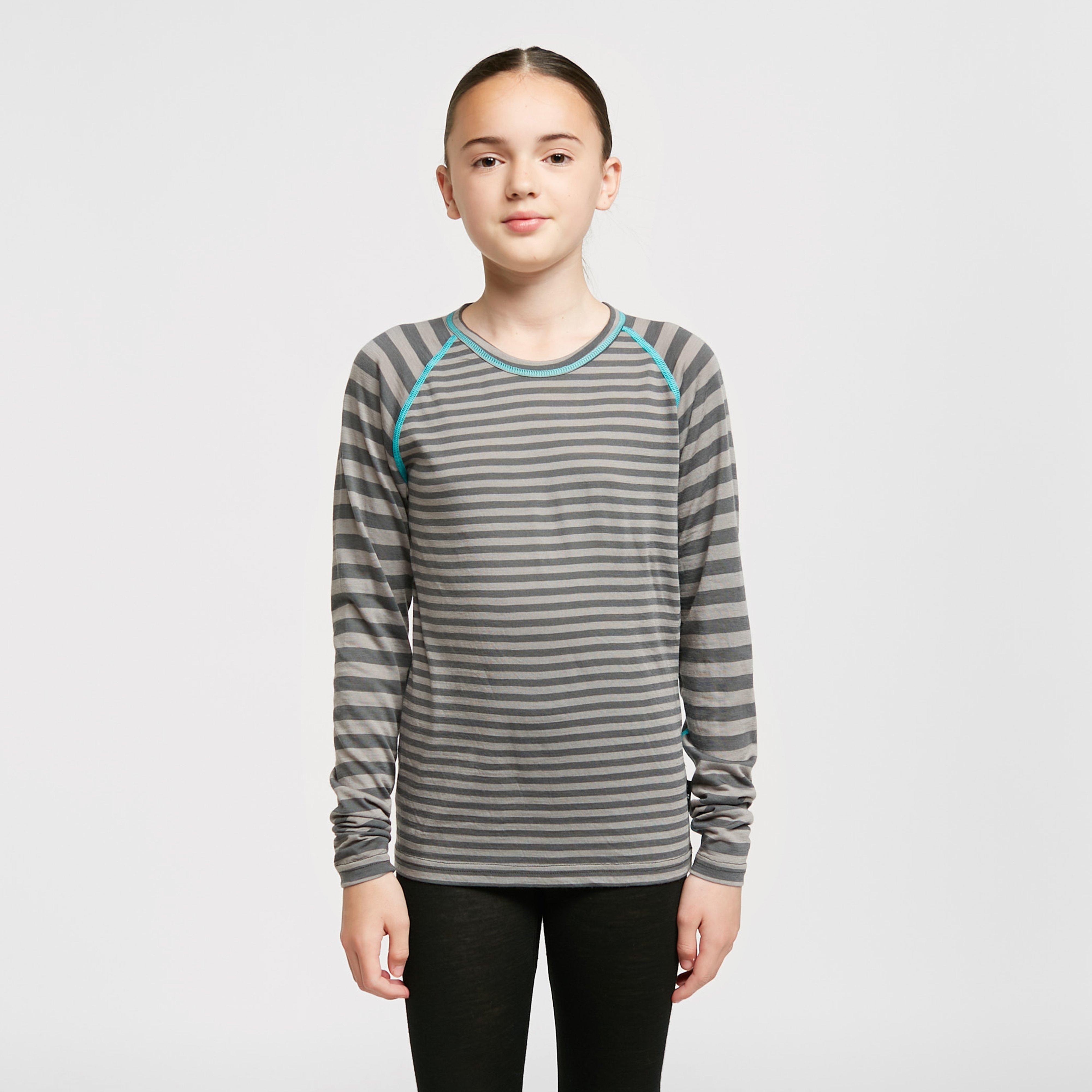 Kids' Striped Merino Baselayer Top