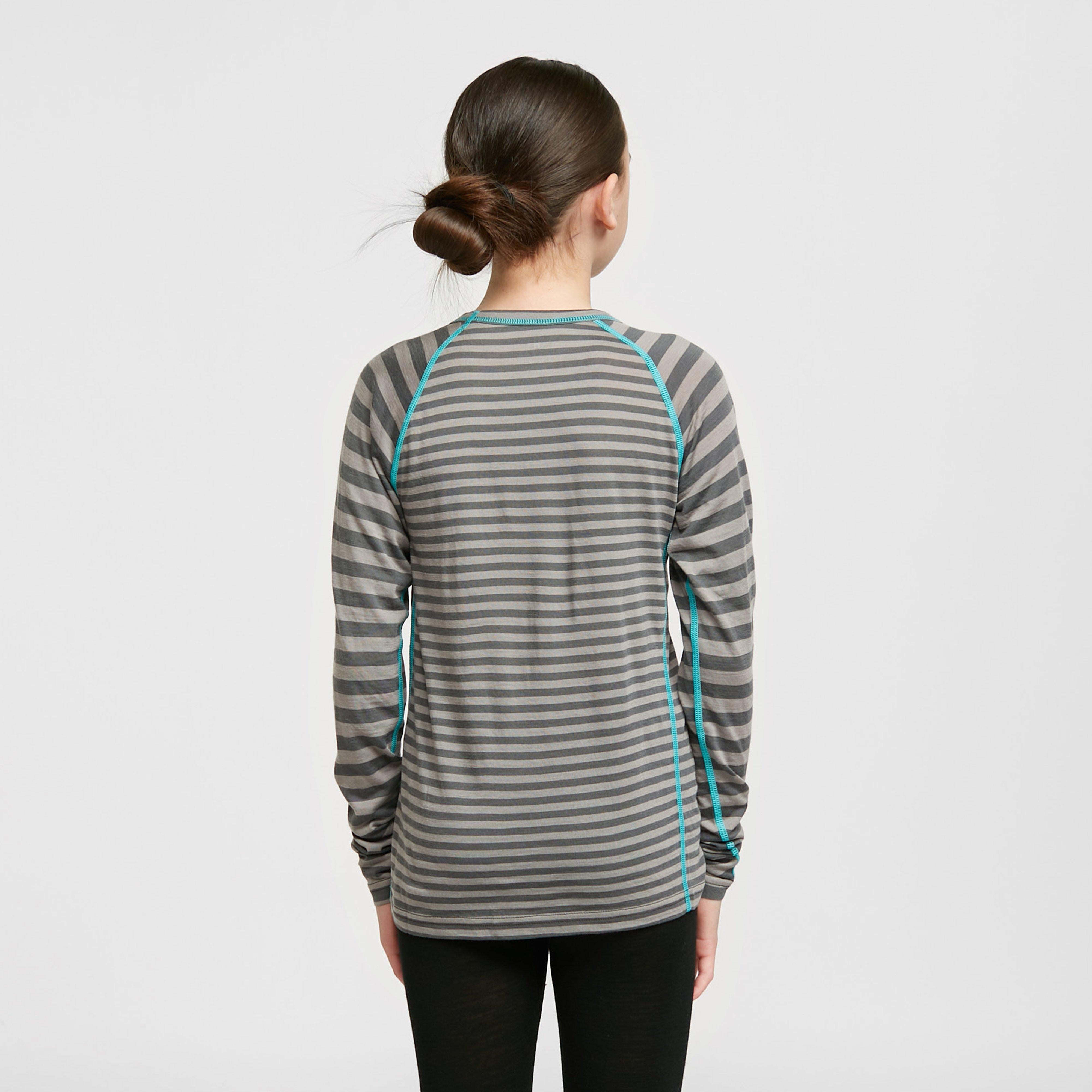 Kids' Striped Merino Baselayer Top