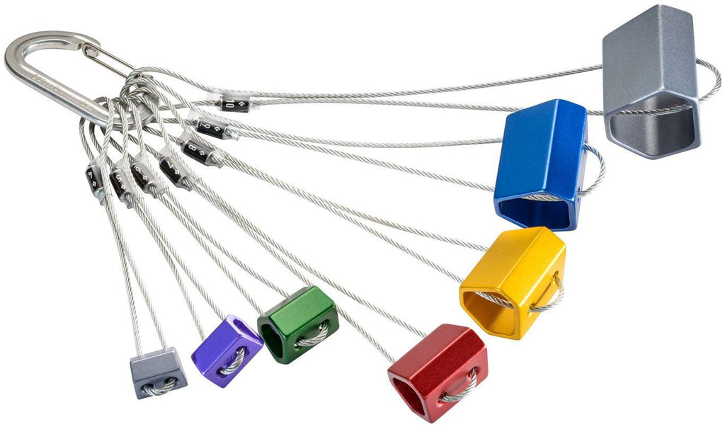 Wired Hexentric© Set No.#4-10 Nuts