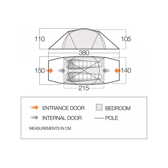 F10 MTN 2 Tent