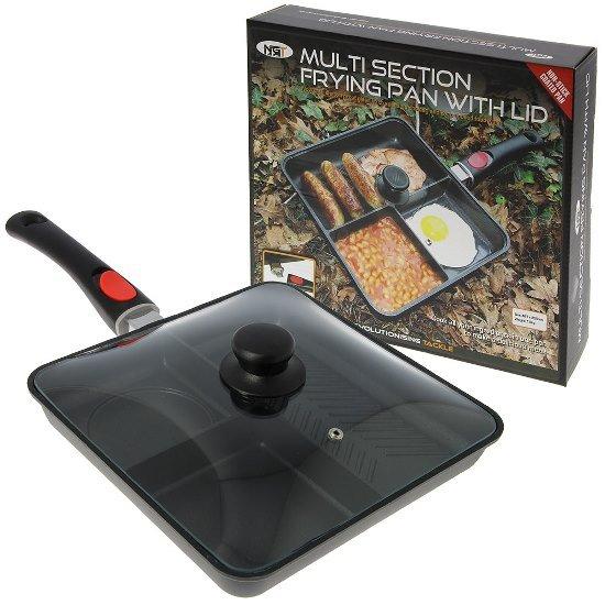 Three Way Frying Pan With Lid