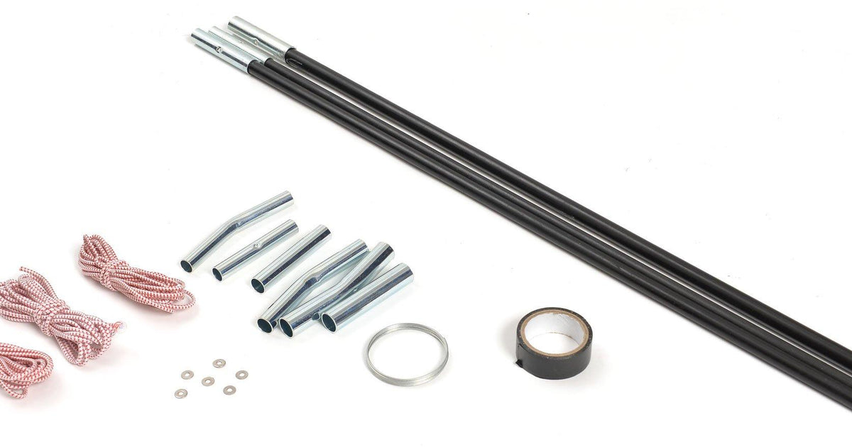 Black Hi-Gear Essential Tent Repair Kit – Millets
