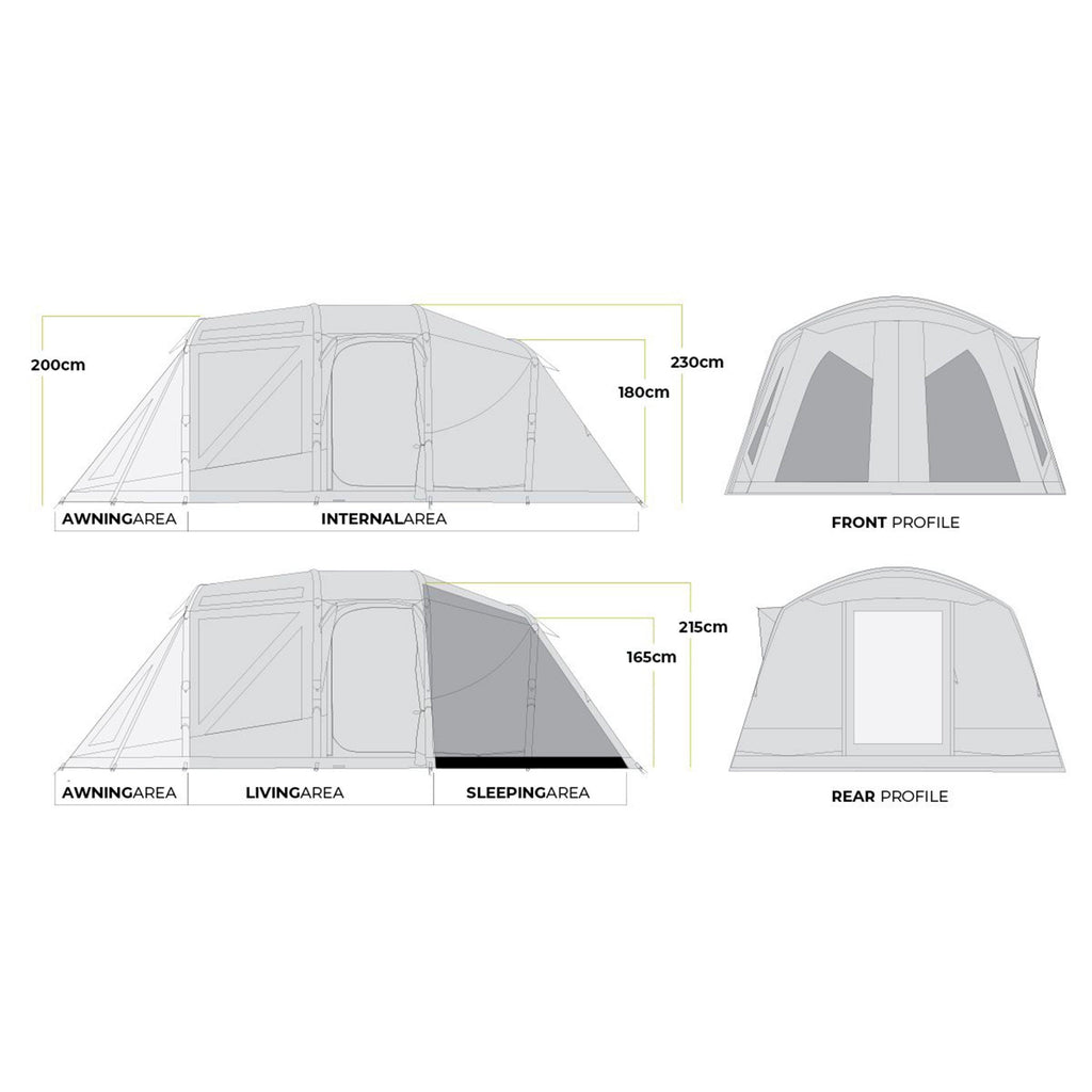 Aero TL Pro Family Air Tent