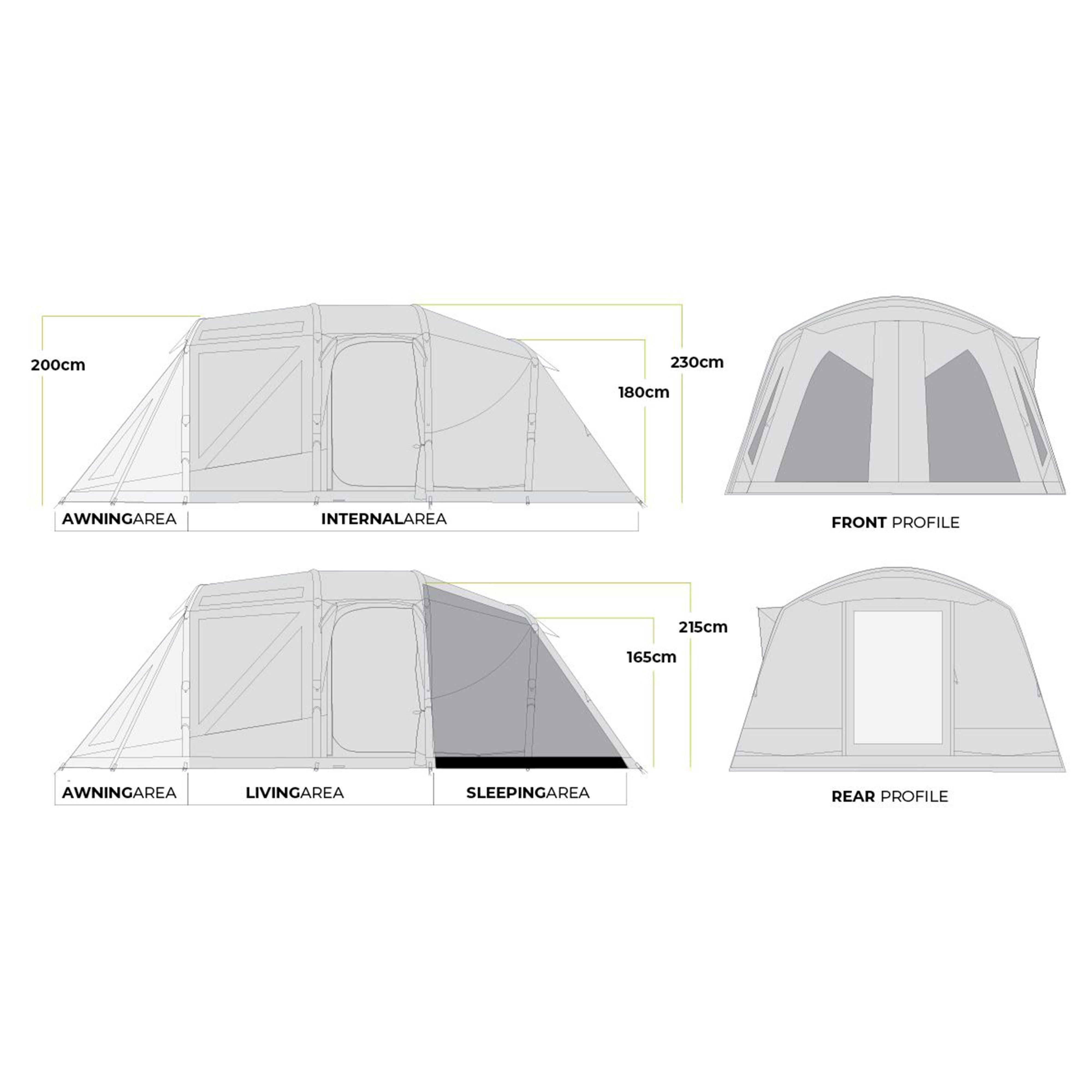 Aero TL Pro Family Air Tent