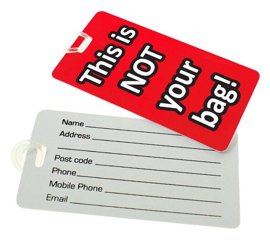 Novelty Luggage Tags Assorted