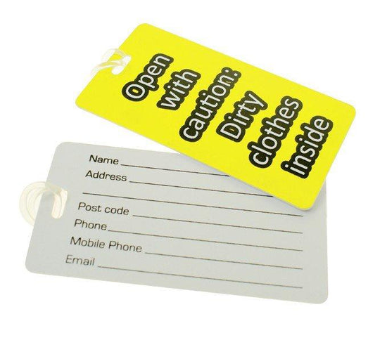 Novelty Luggage Tags Assorted