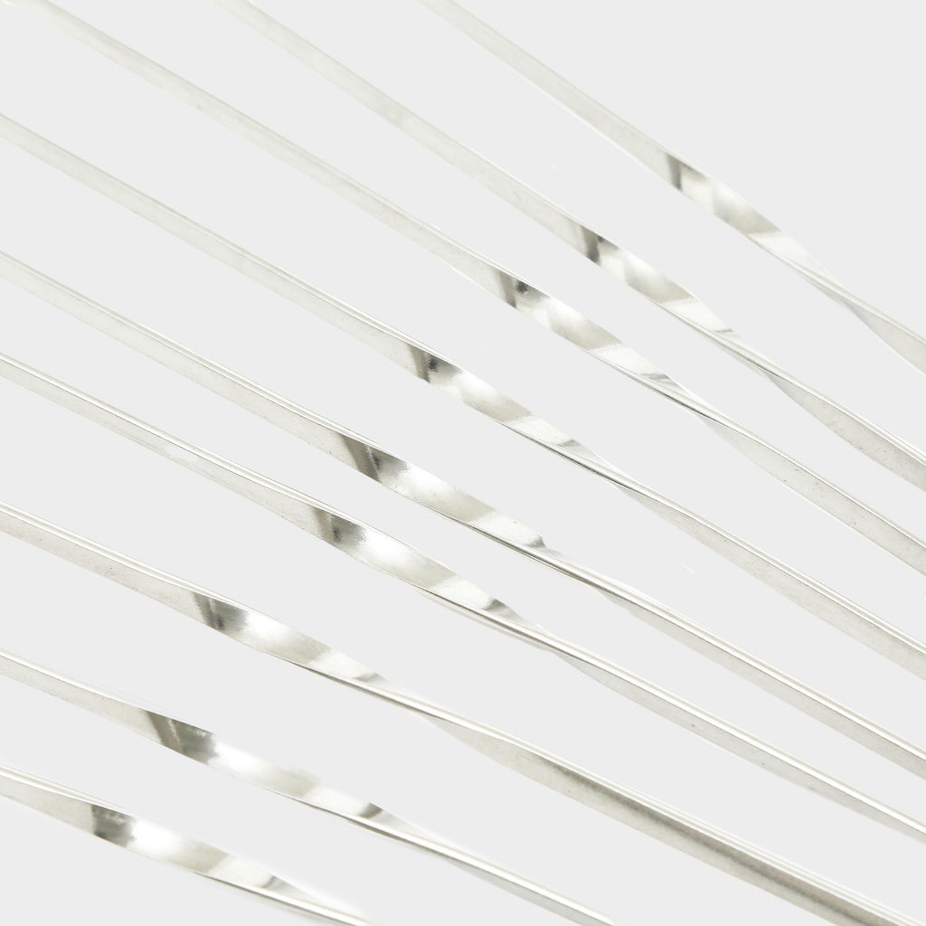Stainless Steel Skewers - 4 Pack