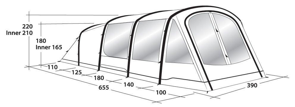 Ansley 6A Inflatable Tent