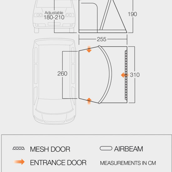Elwood Low Van Awning
