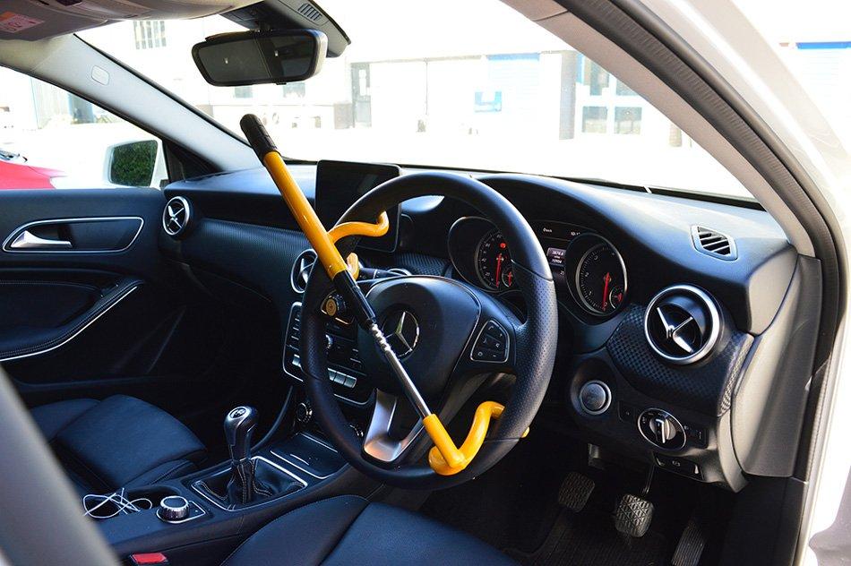Steering Wheel Lock Double Hook