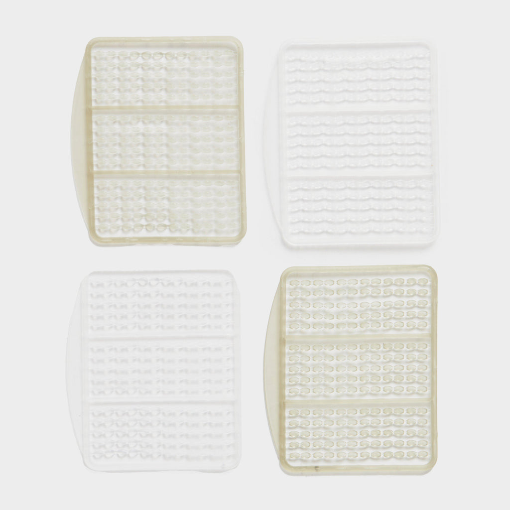 Boilie Stops 2 pack (Brown and Clear)