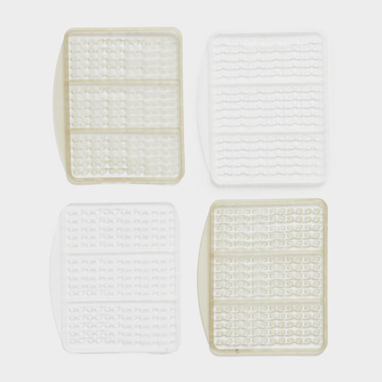 Boilie Stops 2 pack (Brown and Clear)