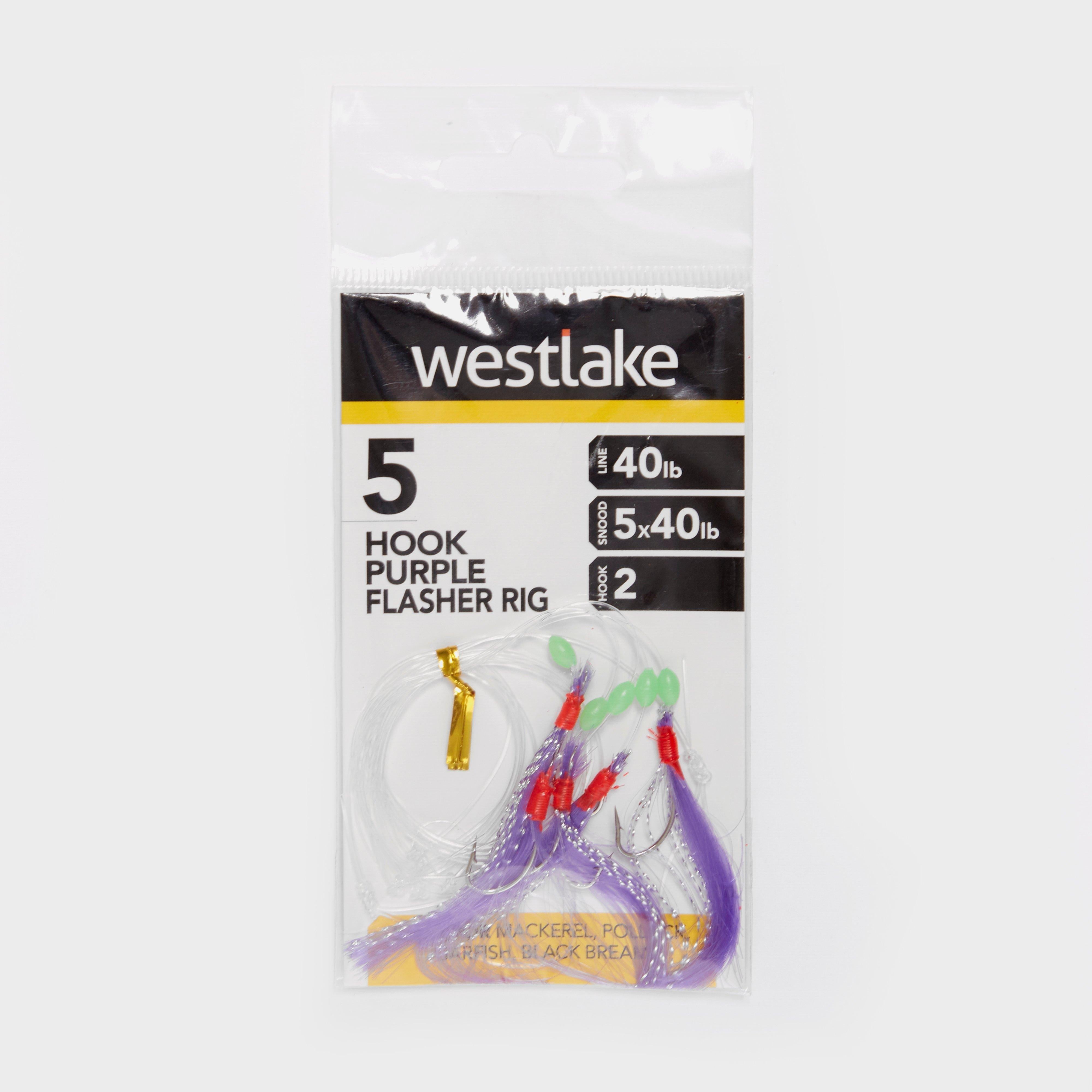 5 Hook Purple Flasher 2